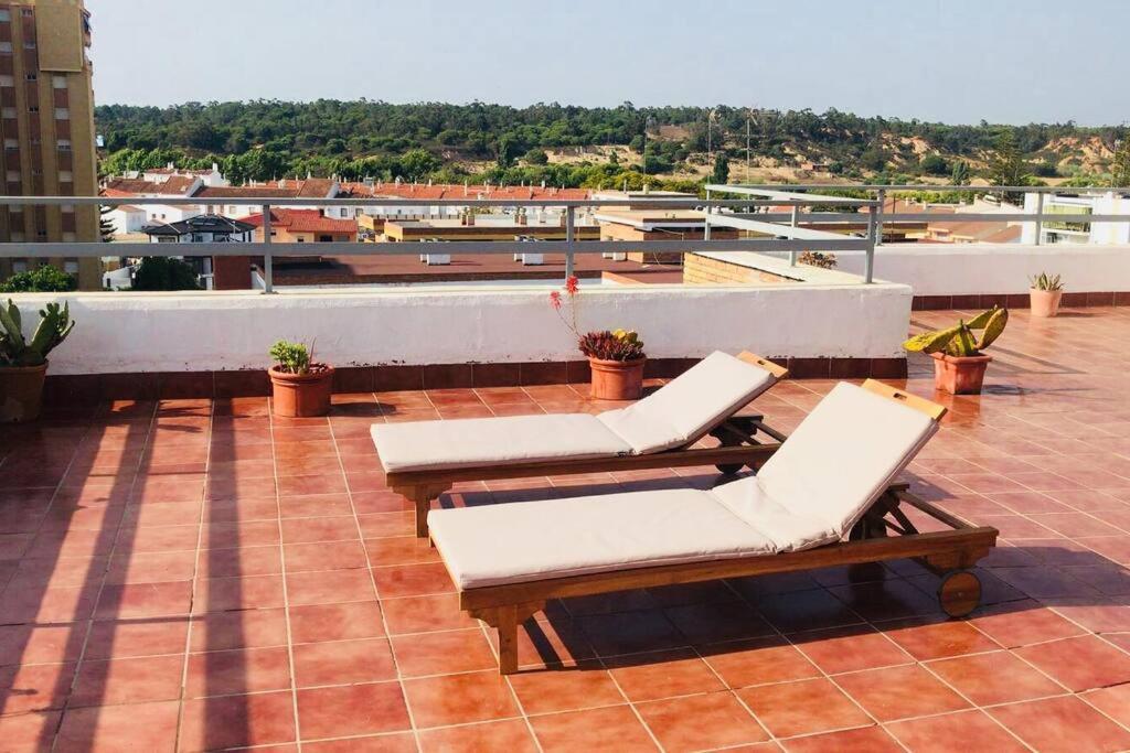 Wonderful Penthouse By The Sea Apartment Lepe Bagian luar foto